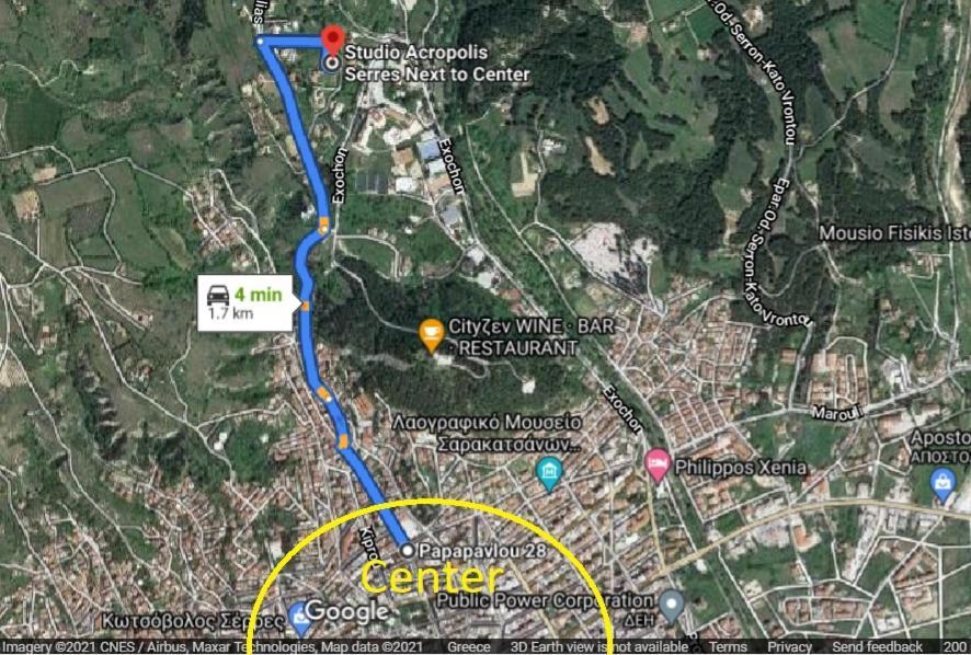 Studio Acropolis Serres Next To Center Luaran gambar